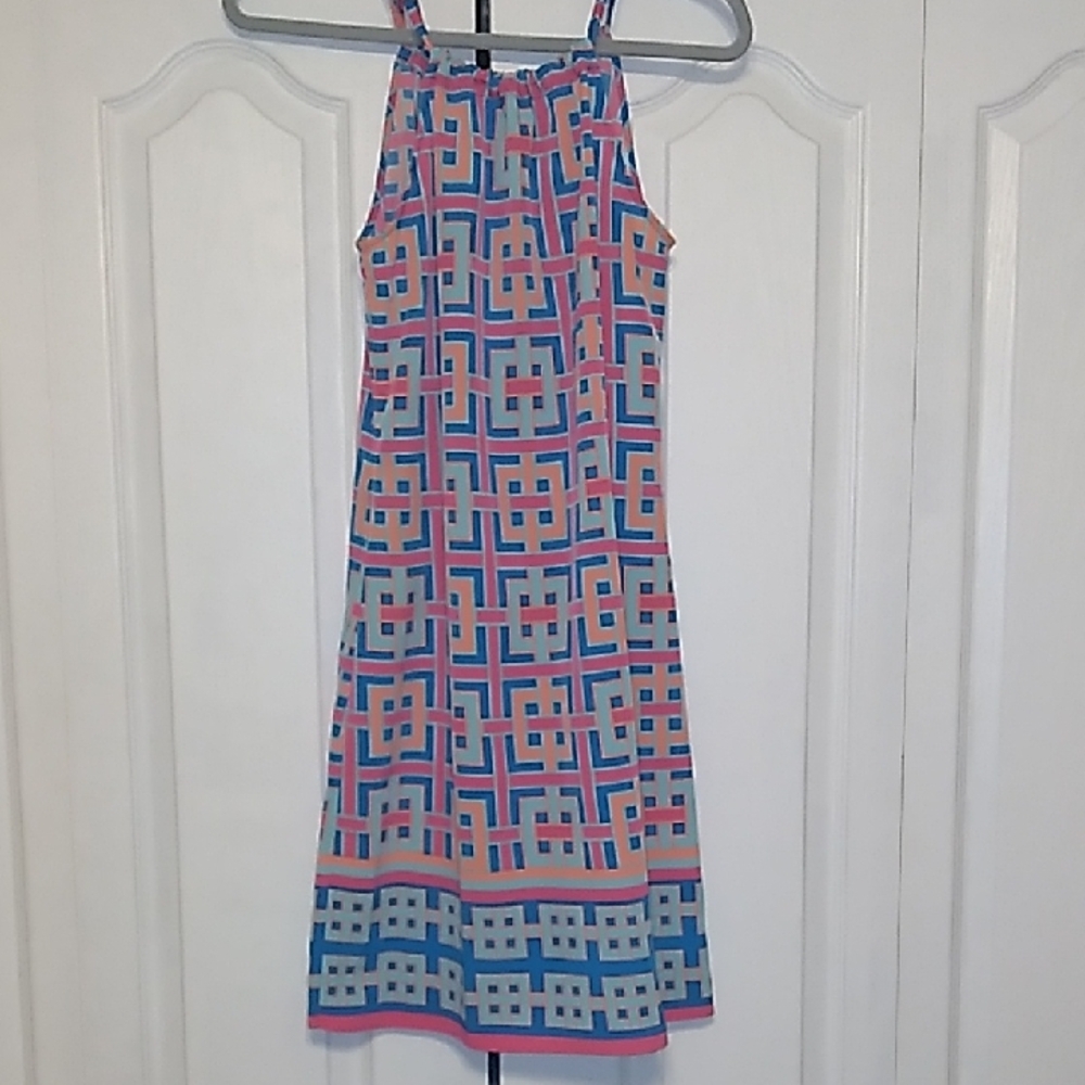 Crown & Ivy Multicolor Geometric Dress